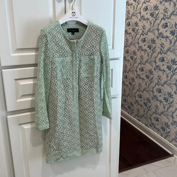 green lace dress target Roaman's Keyhole Lace Dress